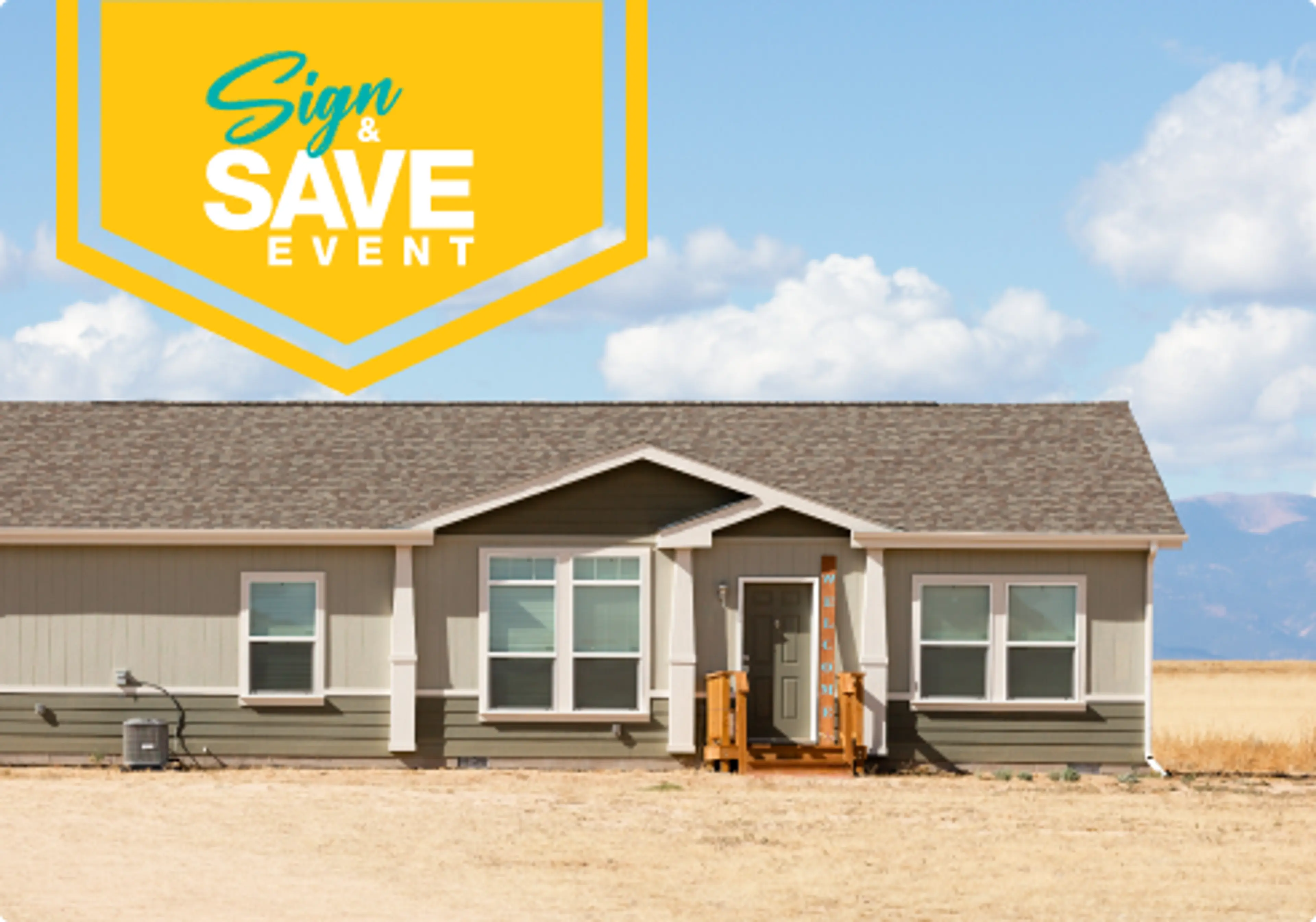 Sign and Save Sales Event